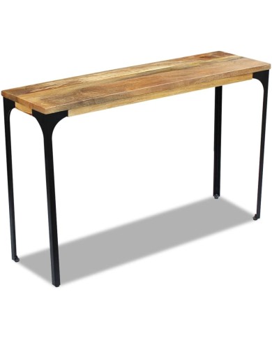 Table console Bois de manguier 120 x 35 x 76 cm