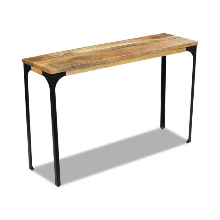 Table console Bois de manguier 120 x 35 x 76 cm