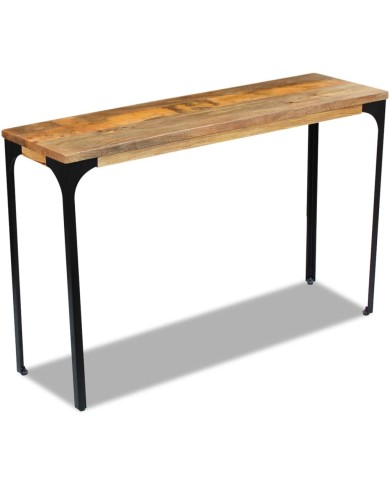 Table console Bois de manguier 120 x 35 x 76 cm