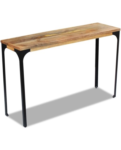 Table console Bois de manguier 120 x 35 x 76 cm