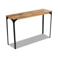Table console Bois de manguier 120 x 35 x 76 cm