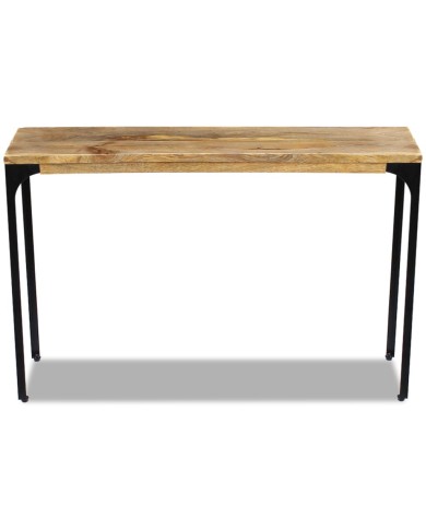 Table console Bois de manguier 120 x 35 x 76 cm