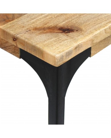 Table console Bois de manguier 120 x 35 x 76 cm