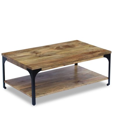 Table basse Bois de manguier 100 x 60 x 38 cm