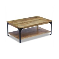 Table basse Bois de manguier 100 x 60 x 38 cm
