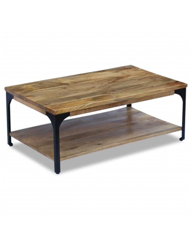 Table basse Bois de manguier 100 x 60 x 38 cm
