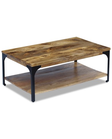 Table basse Bois de manguier 100 x 60 x 38 cm