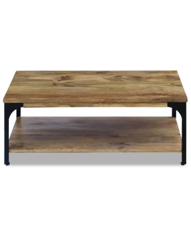 Table basse Bois de manguier 100 x 60 x 38 cm