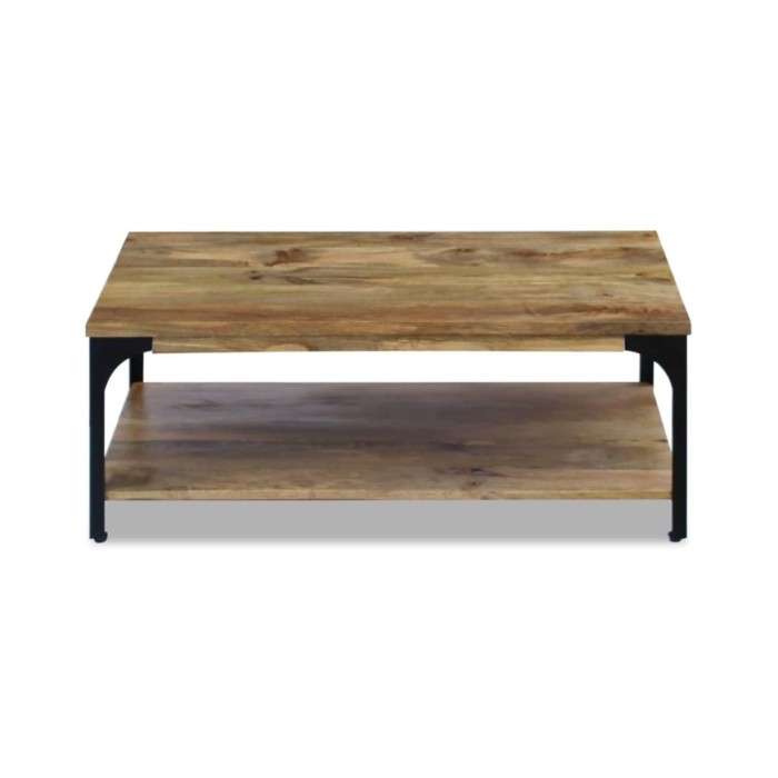 Table basse Bois de manguier 100 x 60 x 38 cm
