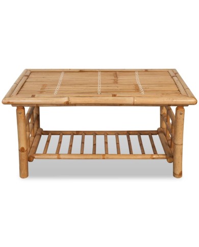 Table basse Bambou 90 x 50 x 45 cm 