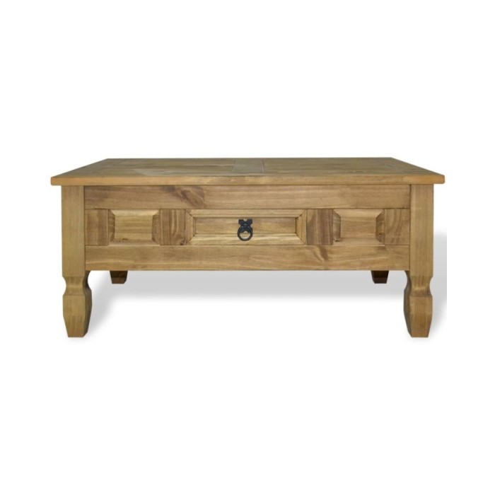 Table basse Pin mexicain Gamme Corona 100 x 60 x 45 cm