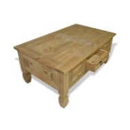 Table basse Pin mexicain Gamme Corona 100 x 60 x 45 cm