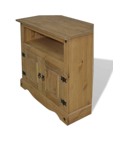 Table console Gamme Corona Pin mexicain 80x43x78 cm