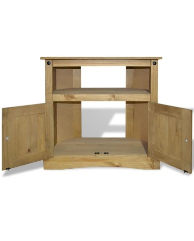 Table console Gamme Corona Pin mexicain 80x43x78 cm