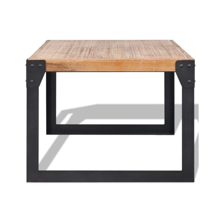 Table basse Bois d'acacia massif 100 x 60 x 45 cm