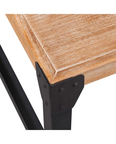 Table basse Bois d'acacia massif 100 x 60 x 45 cm