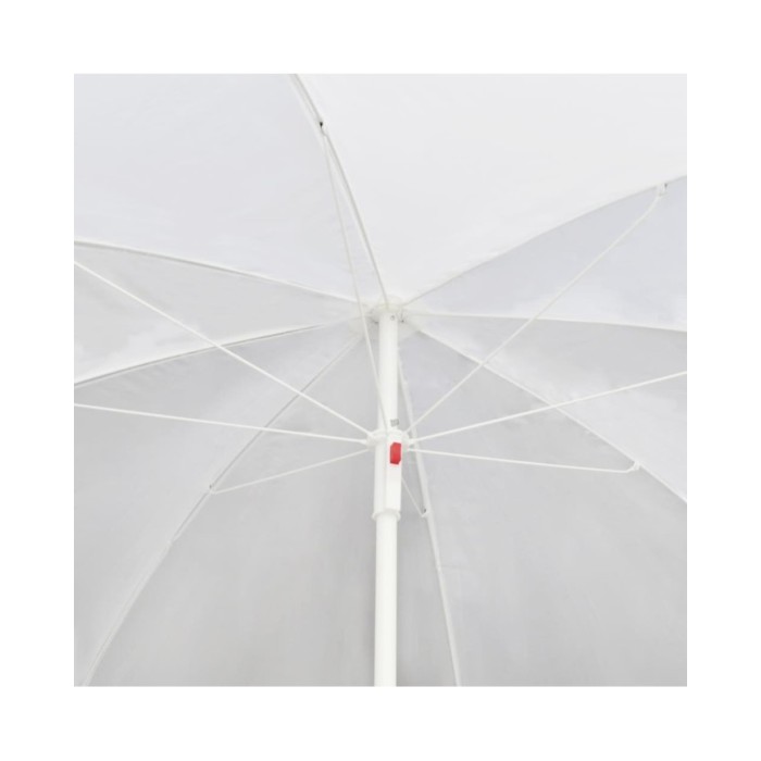 Lit de jardin avec parasol Noir Résine tressée