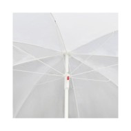 Lit de jardin avec parasol Noir Résine tressée