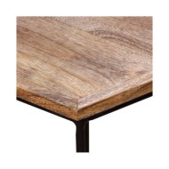 Table basse Bois de manguier massif 56x48x40 cm