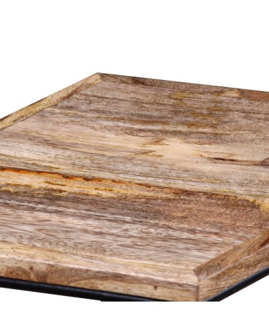 Table basse Bois de manguier massif 56x48x40 cm