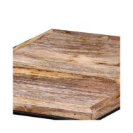 Table basse Bois de manguier massif 56x48x40 cm