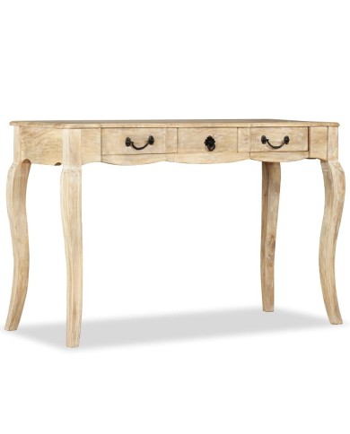 Table console Bois de manguier massif 120 x 50 x 80 cm