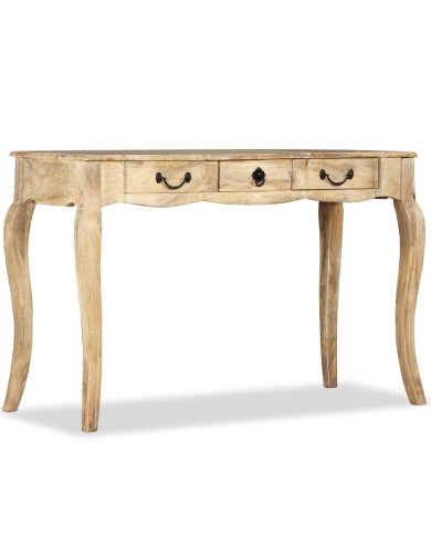 Table console Bois de manguier massif 120 x 50 x 80 cm