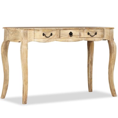 Table console Bois de manguier massif 120 x 50 x 80 cm
