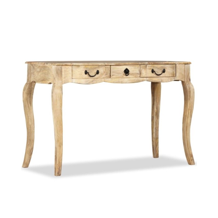 Table console Bois de manguier massif 120 x 50 x 80 cm