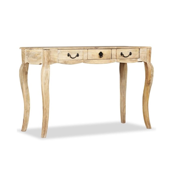 Table console Bois de manguier massif 120 x 50 x 80 cm