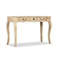Table console Bois de manguier massif 120 x 50 x 80 cm