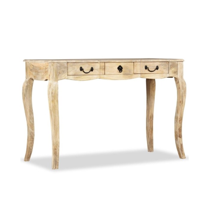 Table console Bois de manguier massif 120 x 50 x 80 cm