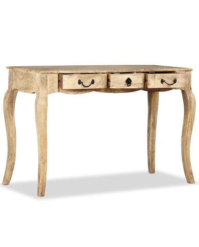 Table console Bois de manguier massif 120 x 50 x 80 cm