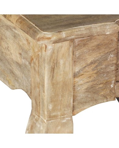 Table console Bois de manguier massif 120 x 50 x 80 cm