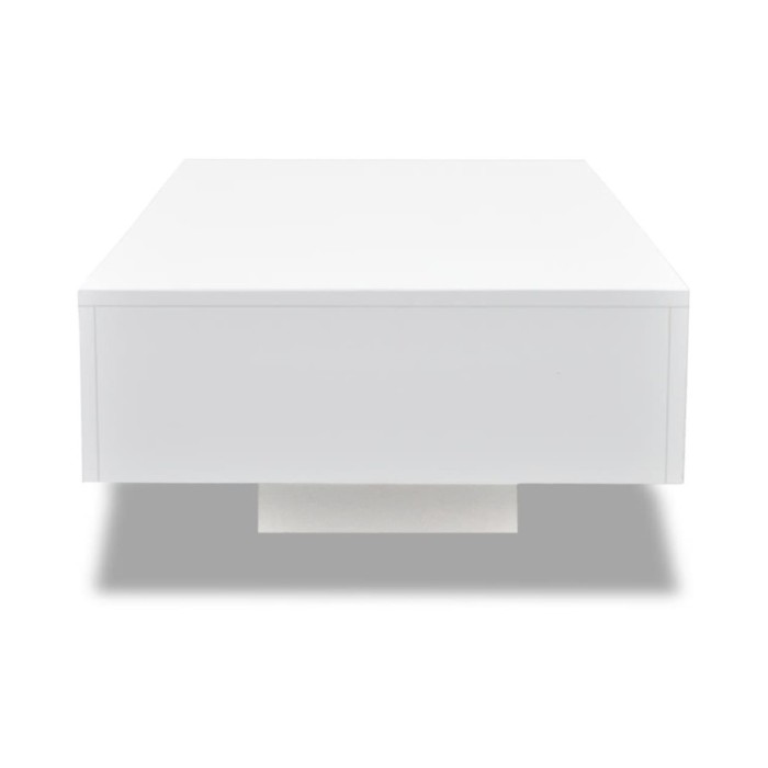 Table basse Haute brillance Blanc  