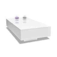 Table basse Haute brillance Blanc  