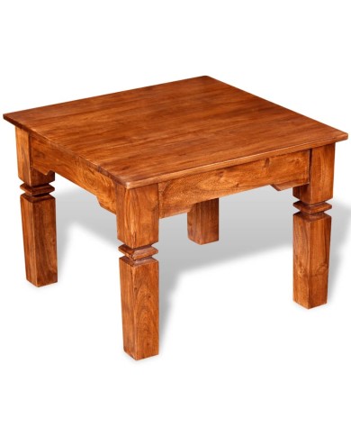 Table basse Bois massif 60 x 60 x 45 cm