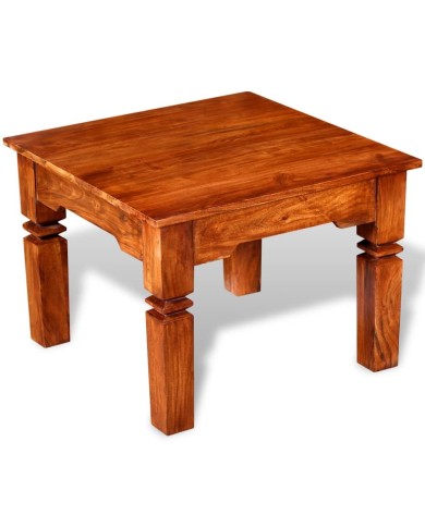 Table basse Bois massif 60 x 60 x 45 cm