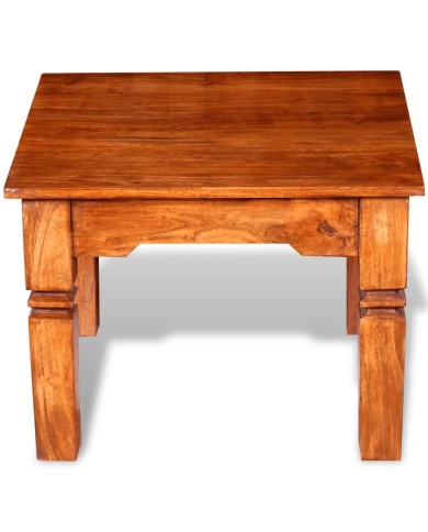 Table basse Bois massif 60 x 60 x 45 cm