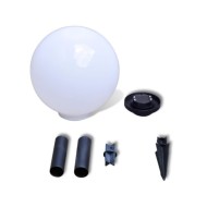 Lampes d'allée à LED 2 pcs 30 cm avec piquet de sol