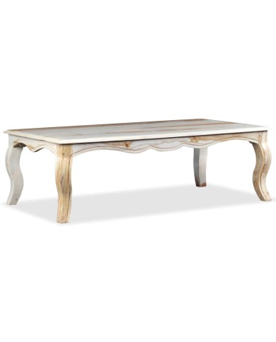 Table basse Bois massif de Sesham 110 x 60 x 35 cm