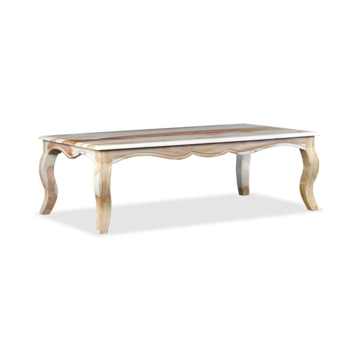 Table basse Bois massif de Sesham 110 x 60 x 35 cm