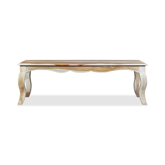 Table basse Bois massif de Sesham 110 x 60 x 35 cm