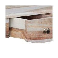 Table console et 3 tiroirs Bois de Sesham massif 110x40x76 cm