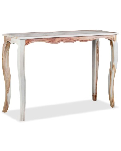Table console Bois de Sesham massif 110 x 40 x 76 cm