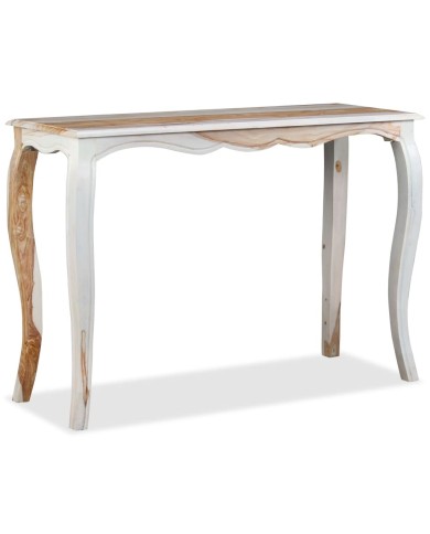 Table console Bois de Sesham massif 110 x 40 x 76 cm