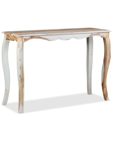 Table console Bois de Sesham massif 110 x 40 x 76 cm