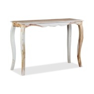 Table console Bois de Sesham massif 110 x 40 x 76 cm