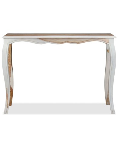 Table console Bois de Sesham massif 110 x 40 x 76 cm