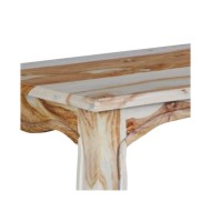 Table console Bois de Sesham massif 110 x 40 x 76 cm